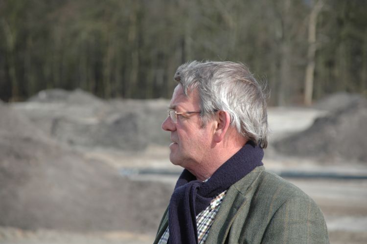 Harry de Koning Archieffoto uit 2007 bij aanleg Prise D'eau 