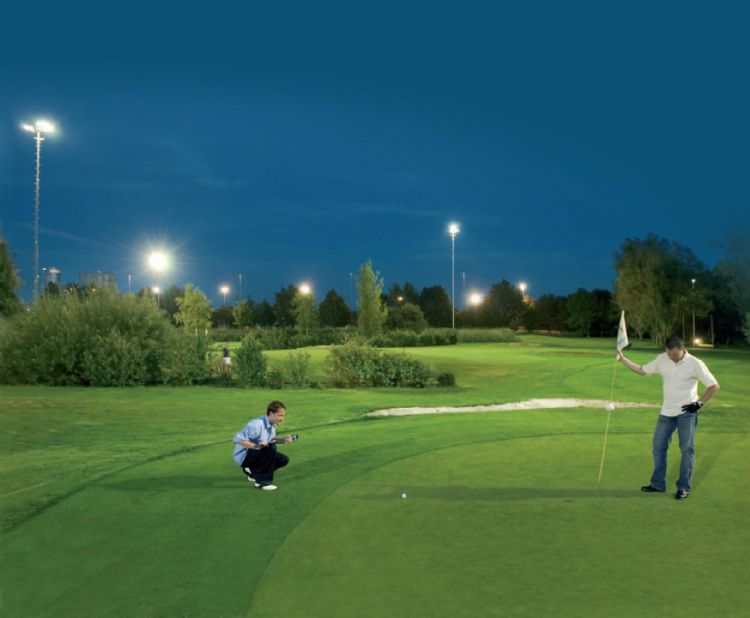Archieffoto van de golfbaan.