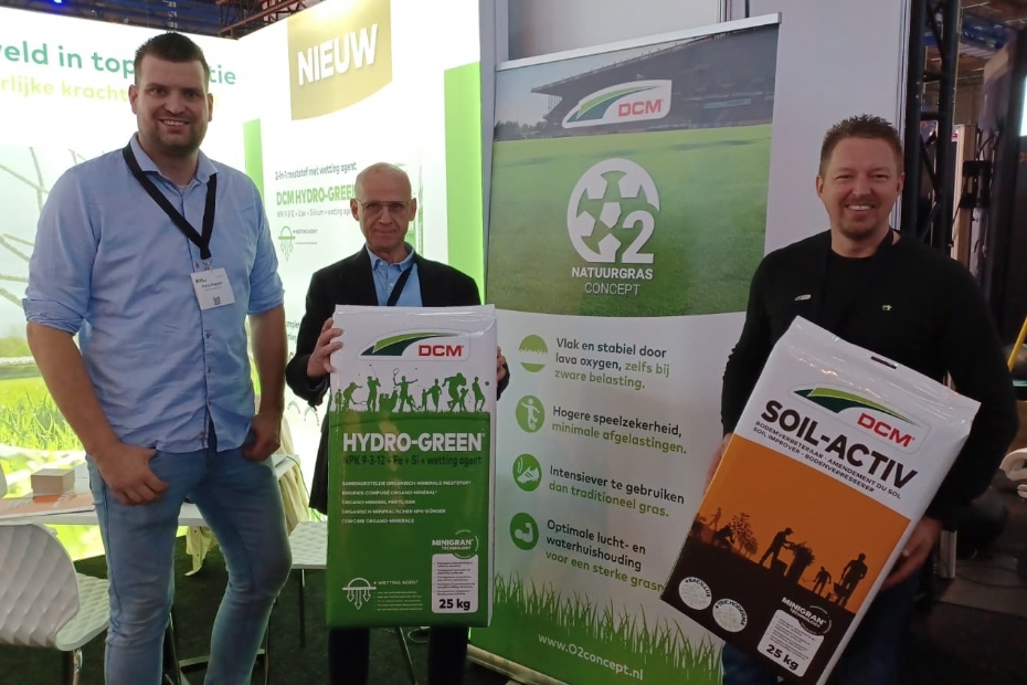 Hydro-Green werd voor het eerst dor DCM getoond op de Nationale Sport Vakbeurs