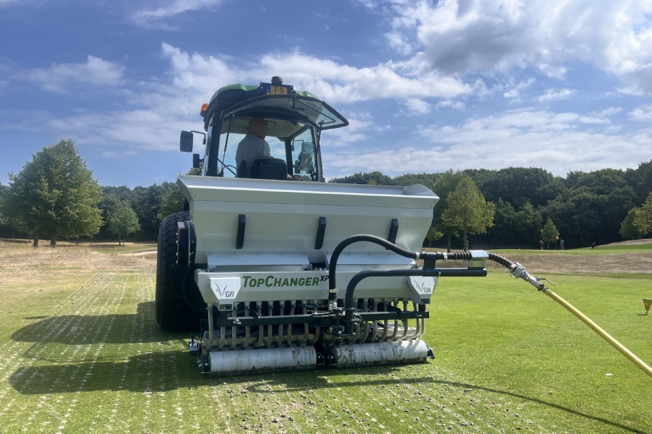 TopChanger zorgt voor zandinjectie smet waterdruk.